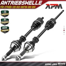 2x Antriebswelle Vorne Links